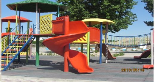 وسایل بازی فایبرگلاس پارکی