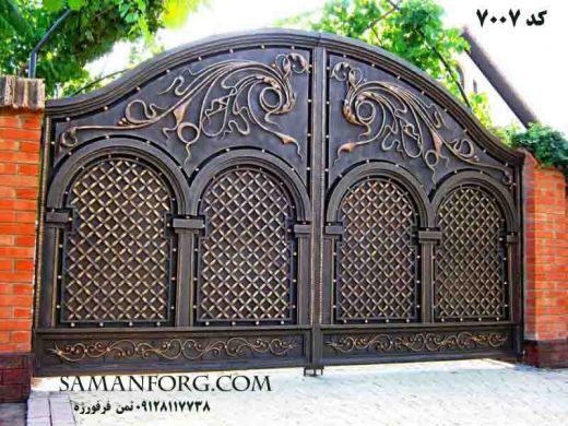 درب های ویلایی لاکچری و مدرن  سی ان سی و فرفورژه