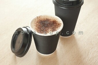 لیوان درب دار قهوه