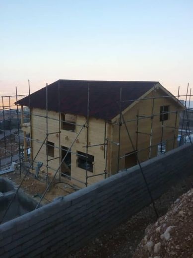 ساخت ویلای چوبی مدرن