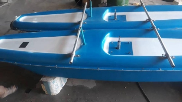 قایق پدالی دوچرخه ای